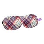 VIAGGI Purple 3D Printed Eye Mask, Blindfold Sleep Eye Mask for Travel, Sleeping Eye Mask for Women and Men, Eye Cover